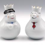 Salzstreuer König und Königin