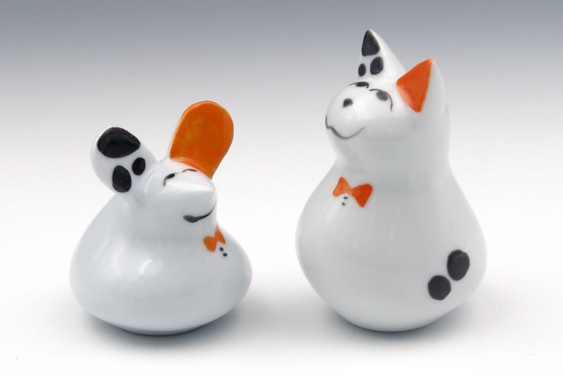 Salzstreuer Katze & Maus