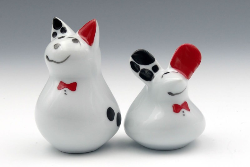 Salzstreuer Katze & Maus